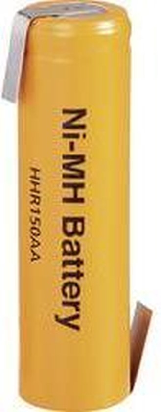 Panasonic Flat Top HHR-70AAAE4 NiMH-batterij 1,2 V 700 MAh / AAA Met Soldeerlip U Vorm