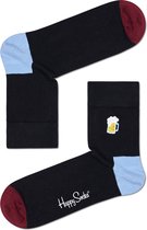 Happy Socks Embroidery Beer Sokken BEBE13-9300 - Meerkleurig Fire Unisex - 41-46