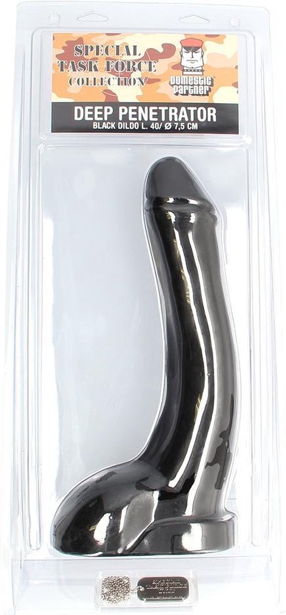 Goedkoopste Deep Penetrator - Black - Butt Plugs & Anal Dildos