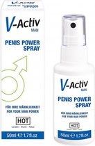 HOT V-Activ penis power spray for men - 50 ml - Delay Spray & Gel