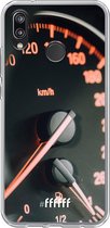 Huawei P20 Lite (2018) Hoesje Transparant TPU Case - No Speed Limit #ffffff