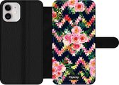 Wallet case - geschikt voor iPhone 11 Pro Max - Floral N°2