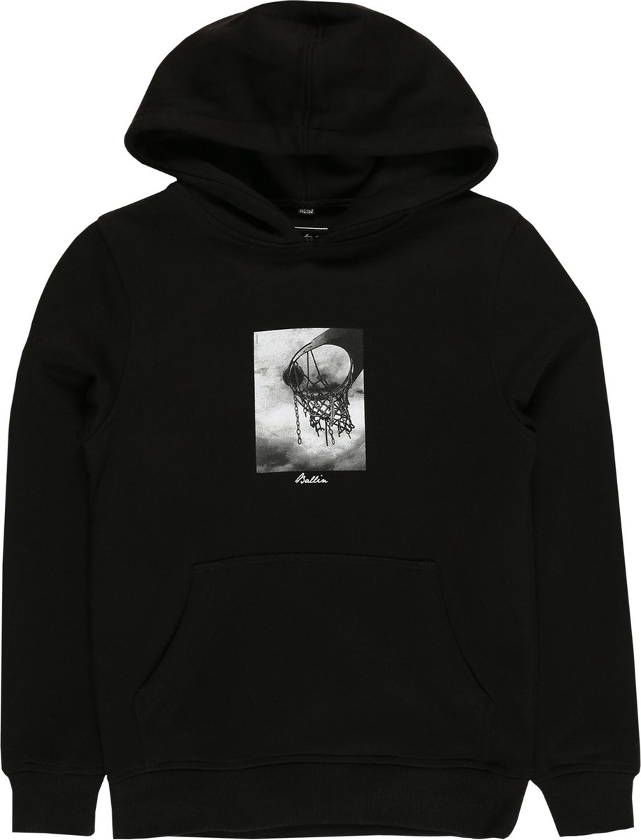 Mister Tee Ballin 2.0 Kinder hoodie/trui Kids 122 Zwart