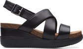 Clarks - Dames schoenen - Lizby Cross - D - Zwart - maat 5