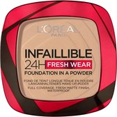 L’Oréal Paris - L'Oréal - Infaillible 24h Fresh Wear Powder Foundation - 130 True Beige