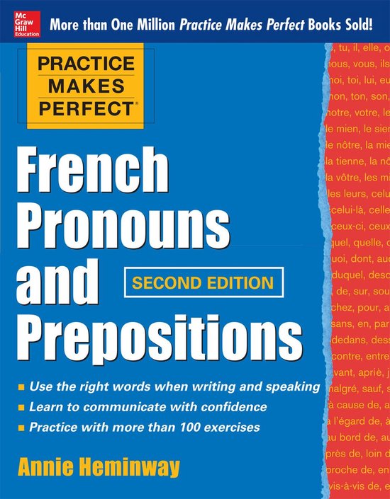 Practice Makes Perfect French Pronouns and Prepositions, Sec ... - cover