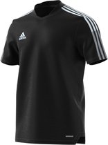 Adidas Adidas Tiro Reflectered T-Shirt Zwart Heren