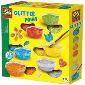 SES Creative Plakkaatverf Glitter 6 Kleuren - Speelgoed - Creatief