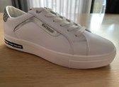 Tom Tailor - sneaker 41 - PU - dames - white