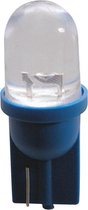Carpoint Spot LED Lamp W5W T10 Blauw | Reservelamp | Binnenverlichting | 2 stuks