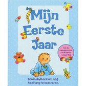 Babyboek blauw Mijn eerste jaar