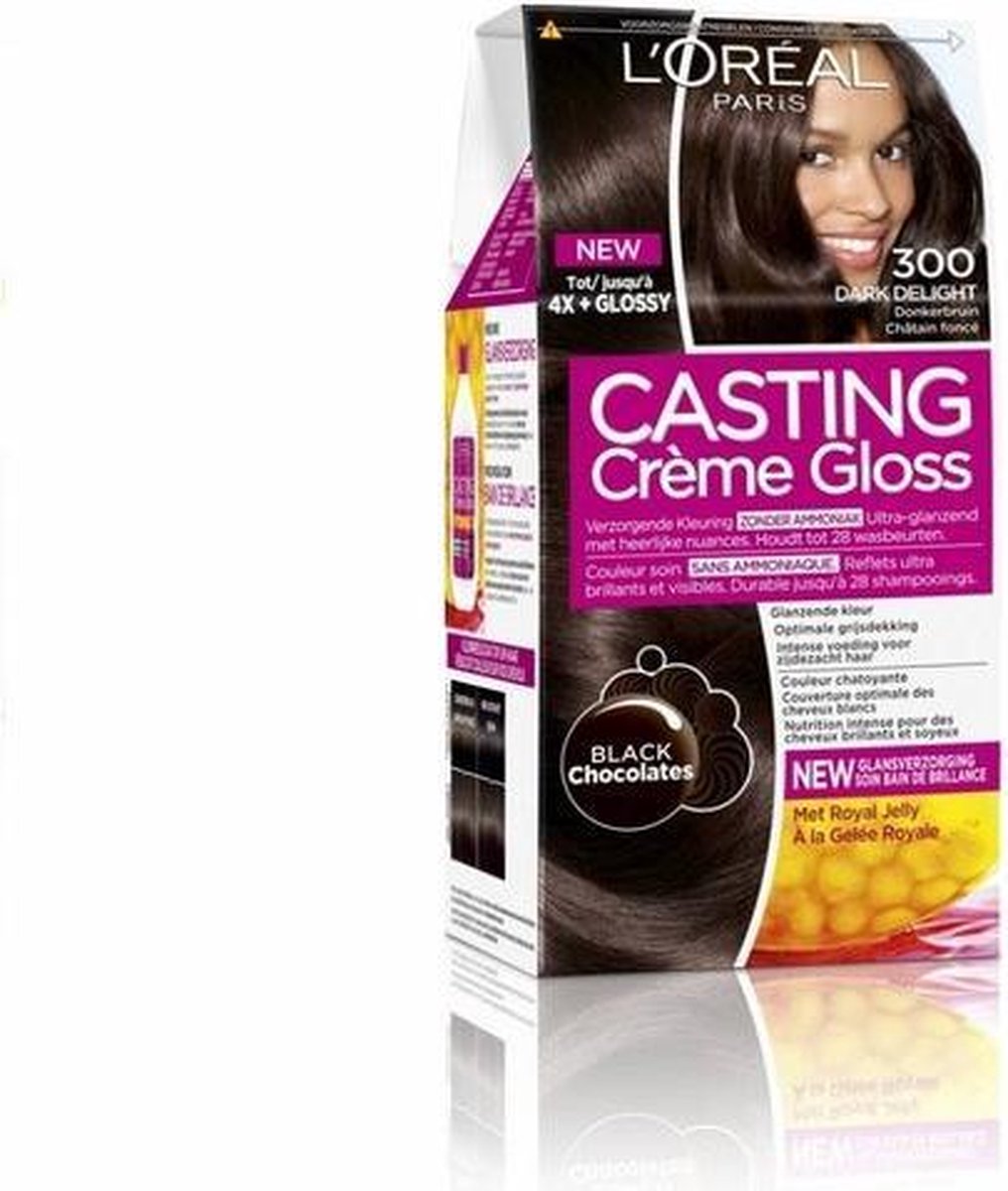 L'Oréal Casting Crème Gloss 210 Noir Bleuté – Haarfärbemittel Ohne Ammoniak