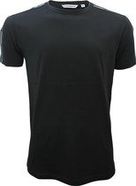 Antony Morato T-Shirt Met Logotape Zwart - M