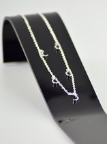 Ketting maantjes - zilver