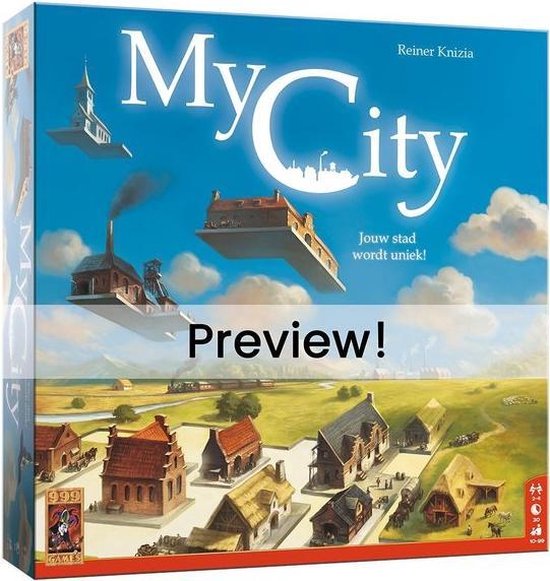 Thumbnail van een extra afbeelding van het spel 999 Games My City - Speelgoed - Spellen