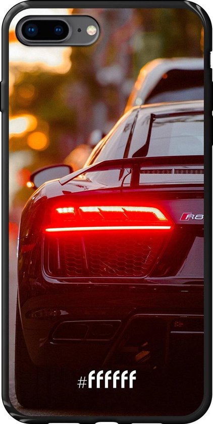 het beleid betekenis Vertrouwen iPhone 8 Plus Hoesje TPU Case - Audi R8 Back #ffffff | bol.com