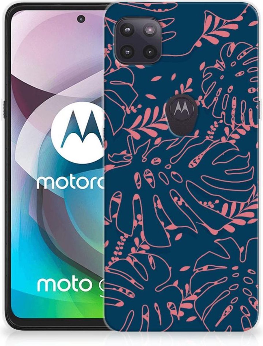 TPU Hoesje voor Motorola Moto G 5G TPU Case Palm Leaves
