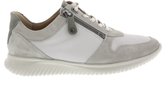 Hartjes Sneakers Dames - Lage sneakers / Damesschoenen - Leer - 1621122 - Gebroken wit combi - Maat 38