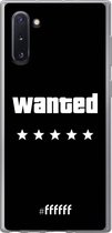 6F hoesje - geschikt voor Samsung Galaxy Note 10 -  Transparant TPU Case - Grand Theft Auto #ffffff