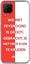 6F hoesje - geschikt voor Huawei P40 Lite -  Transparant TPU Case - Feyenoord - Grootgebracht #ffffff