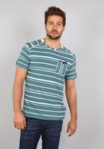 Gabbiano T-shirt Round Neck Kale Green 15215