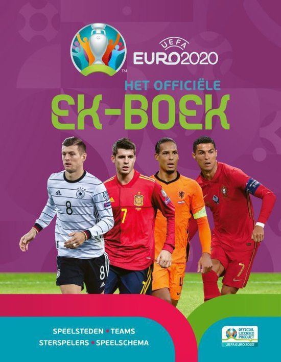 Euro 2020  -   Het officiële EK-boek - cover