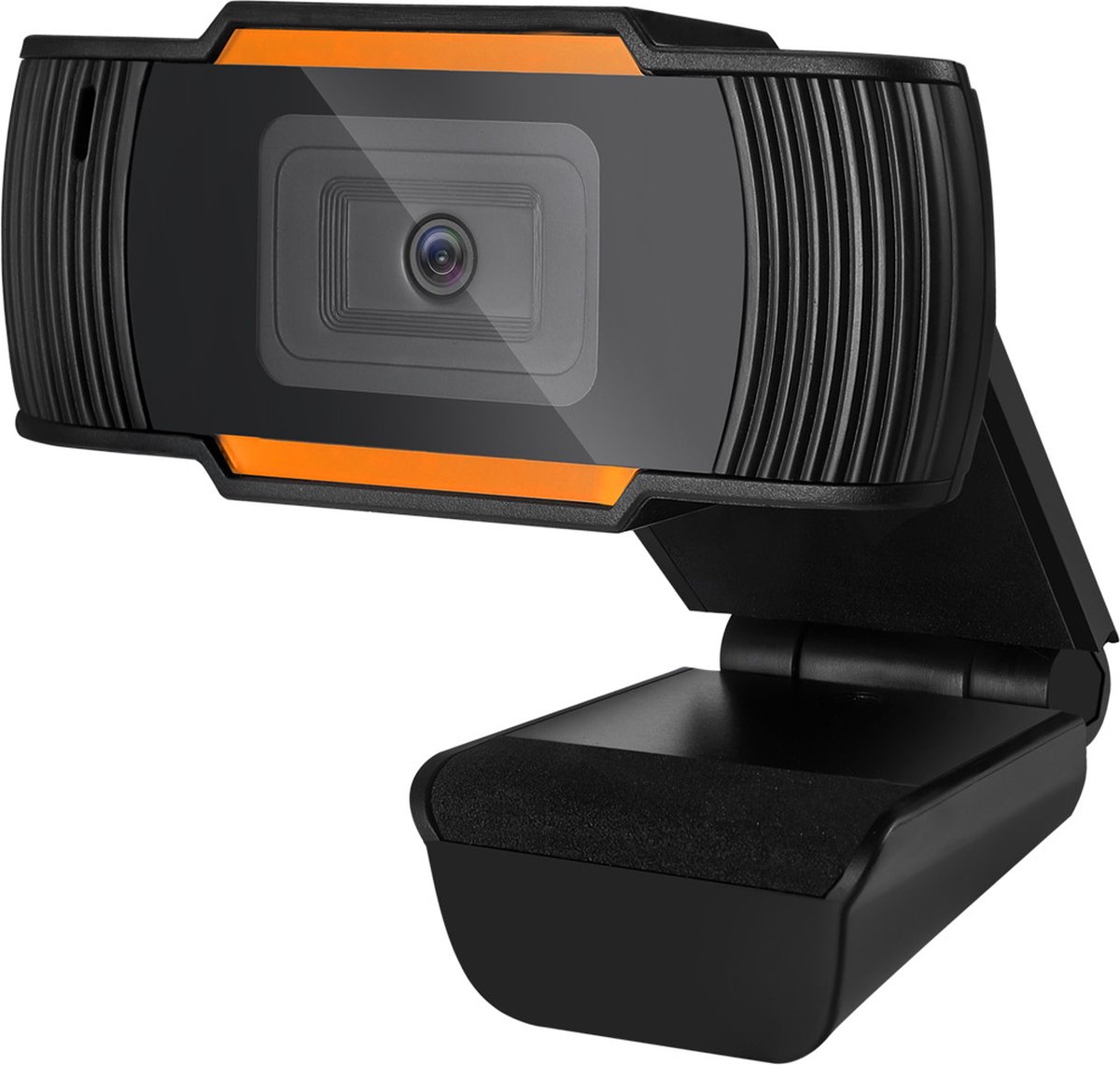 Adesso CyberTrack H2 webcam 640 x 480 Pixels USB 2.0 Zwart Oranje
