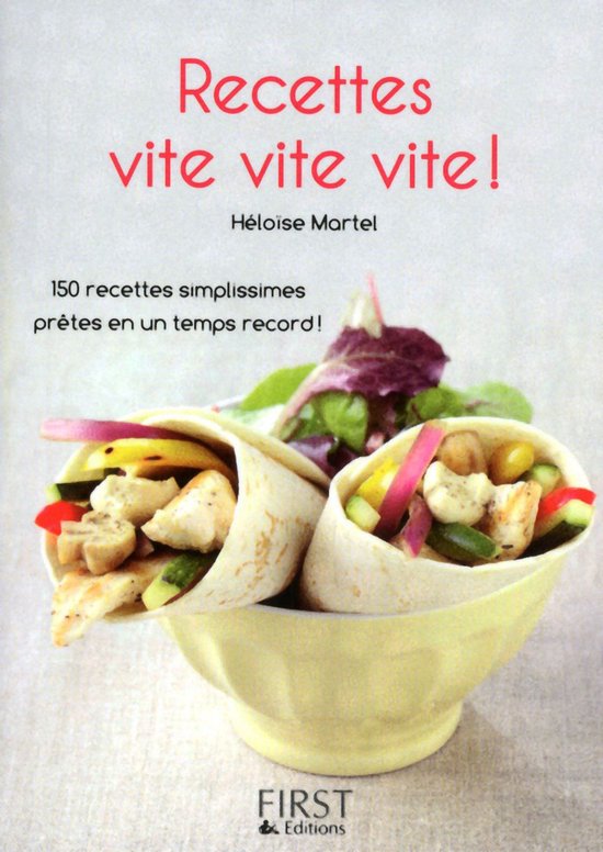 Le petit livre de - Le petit livre de - recettes vite, vite, ... - cover