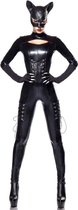 Mask Paradise Kostuum -XXL/XXXL- Cat Lady Zwart