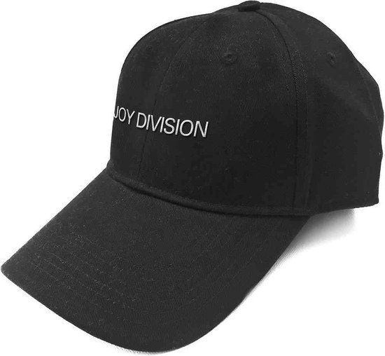 Joy Division - Logo Baseball pet - Zwart
