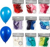 Ballonnen. diverse kleuren. 30 doos/ 1 doos