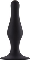Butt Plug with Suction Cup - Medium - Black