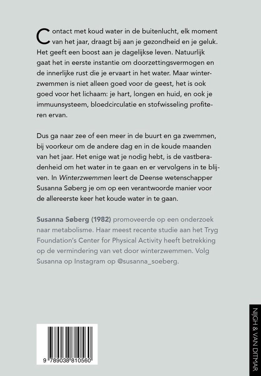 Titel: Winterzwemmen. Auteur: Susanna Söberg. ISBN: 9789038810360.