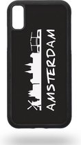Amsterdam Black Horizon Telefoonhoesje - Apple iPhone XR