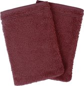 Clarysse Malmö Fairtrade Washandjes Rusty Brown 12 stuks