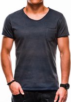 Heren - T-shirt - S1049 - Navy