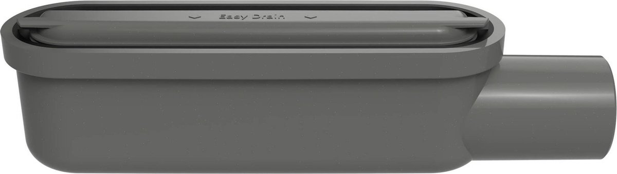 Easy Drain Clean Sifon 6,8x28,1x6,8 cm Grijs