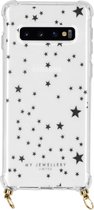 My Jewellery Design Softcase Koordhoesje voor de Samsung Galaxy S10 - Stars
