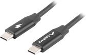 Cable USB C Lanberg CA-CMCM-40CU-0018-BK (1,8 m) Black