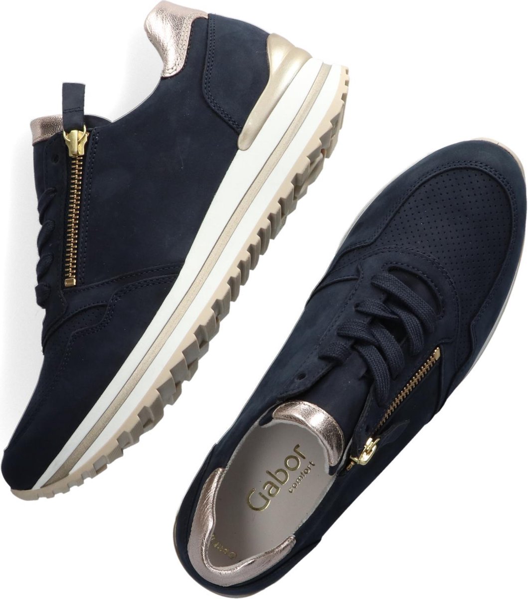 Blauwe GABOR Lage sneakers 528 | Omoda