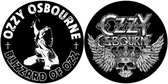 Ozzy Osbourne Platenspeler Slipmat Blizzard Of Ozz/Crest Zwart