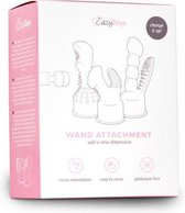 EasyToys Wand Collection ‚Äì Zwarte attachment voor G-spot stimulatie - Zwart - Sextoys - Wand Vibrators & Accessoires - Vibo's - Vibrator Opzetstukken