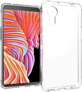 Transparant Dun TPU Hoesje Geschikt voor Samsung Galaxy Xcover 5 | Back Cover | Lichtgewicht | Ultra Dun Hoesje | Flexibel | Zacht TPU | Doorzichtig