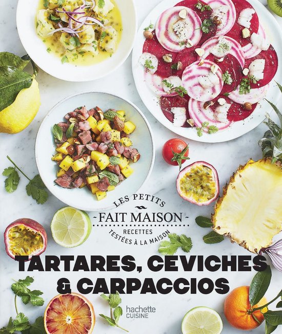 Ceviches, tartares et carpaccios - cover