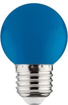 LED Lamp - Romba - Blauw Gekleurd - E27 Fitting - 1W