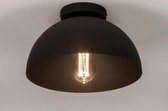 Lumidora Plafondlamp 73583 - E27 - Zwart - Metaal - ⌀ 30.5 cm