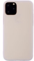 Mobigear Hoesje geschikt voor Apple iPhone 12 Mini Telefoonhoesje Flexibel TPU | Mobigear Colors Backcover | iPhone 12 Mini Case | Back Cover - Wit