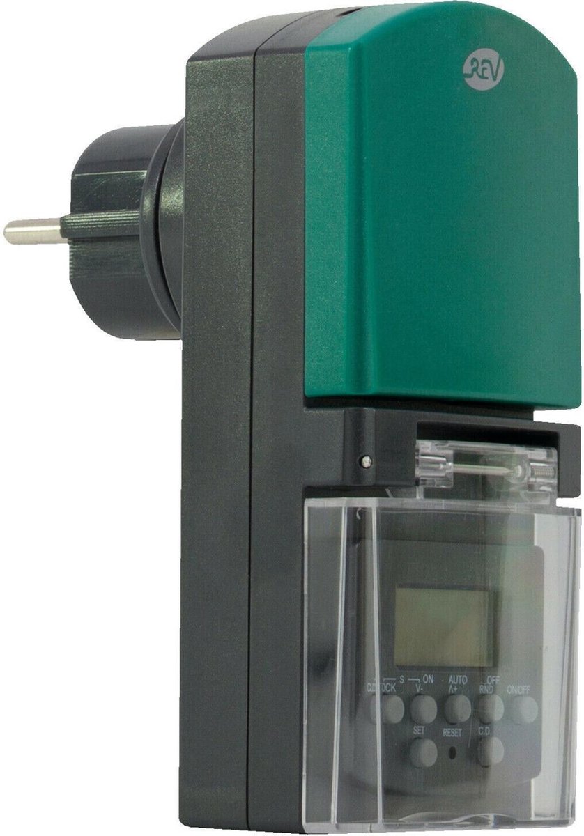REV Digitale Outdoortimer met 8 settings, niet voor Belgische klanten