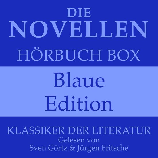Die Novellen Hörbuch Box – Blaue Edition - cover