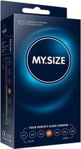 MY.SIZE 57 mm Condooms 10 stuks - Drogisterij - Condooms - Transparant - Discreet verpakt en bezorgd